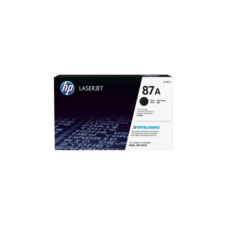 laserjet, Toner, HP, 87A, schwarz