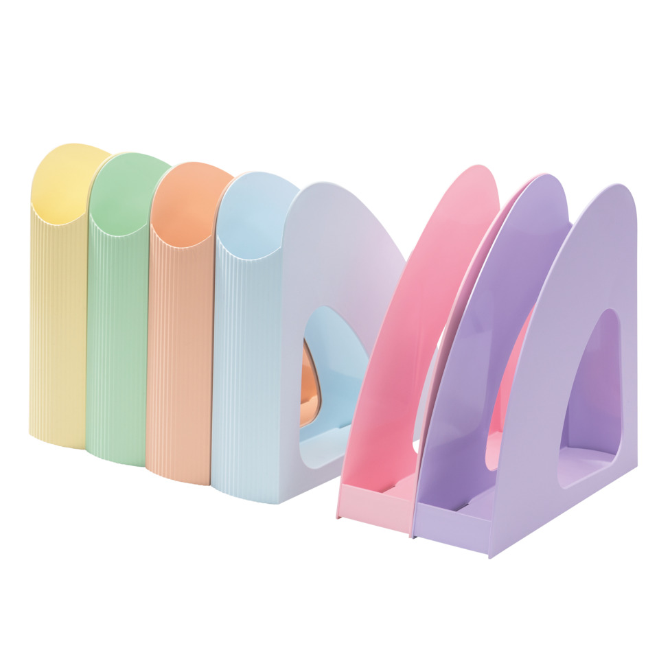 Ordner, Acetate, Pastellfarben, Schreibtisch-Organizer, Drahtloser Stapelhalter