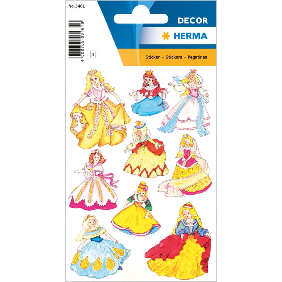 stickers, Prinzessin, Prinzessinnen, Mode, Dekoration