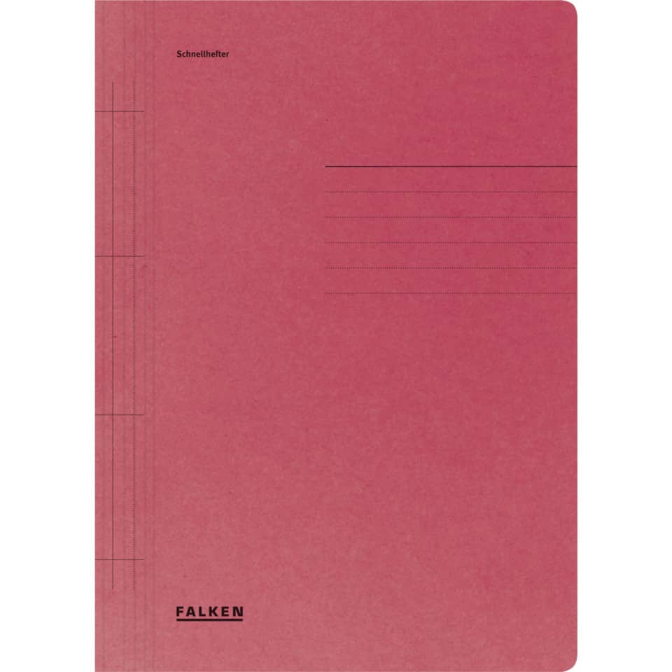 notebook, pink, cover, lined, FALKEN