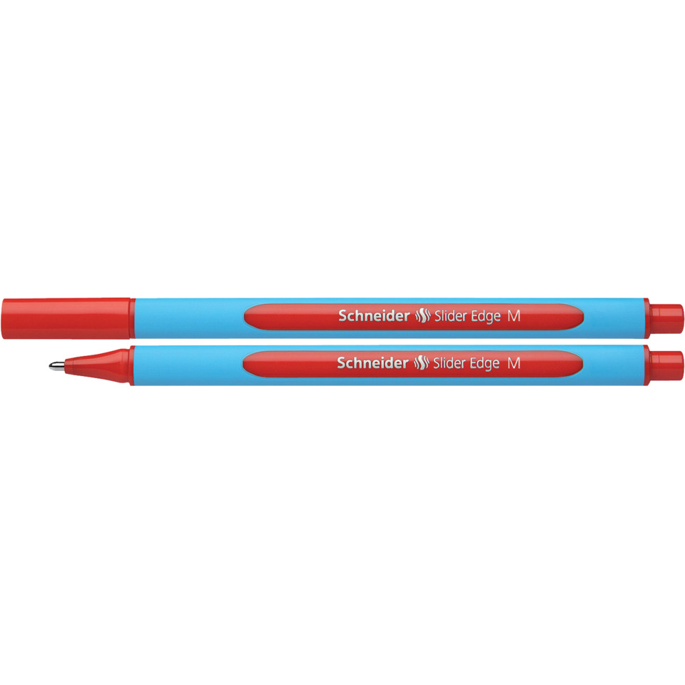 Marker, Permanent marker, Roter Deckel, Blauer Körper, Doppelmarker