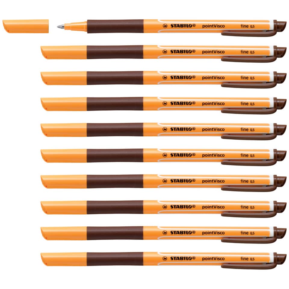 Korrekturspender, Markerspitze, Orange Braun, Visco-korridor, Stabilo Rossmarnone