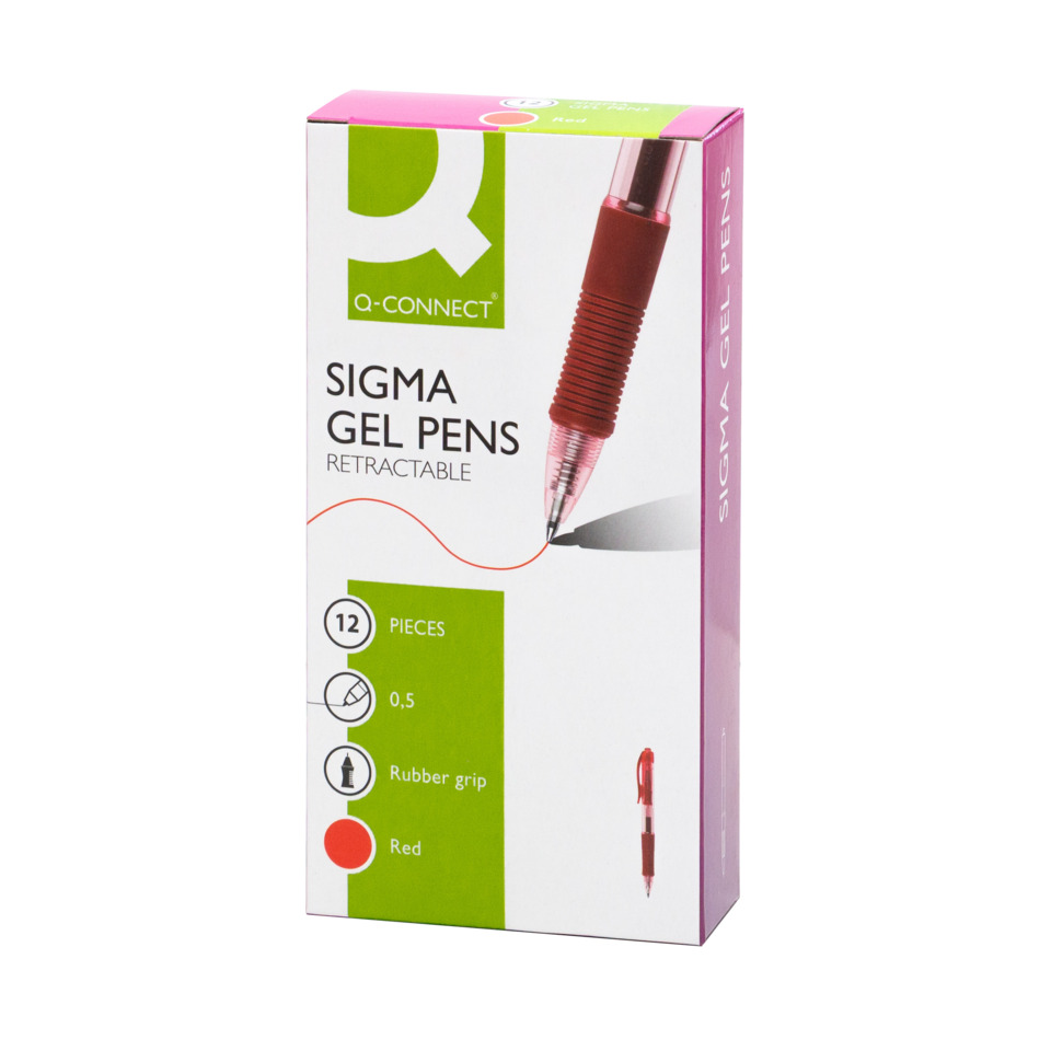 Gelstift, Ausziehbar, Kugelschreiber, Gelline, Rot