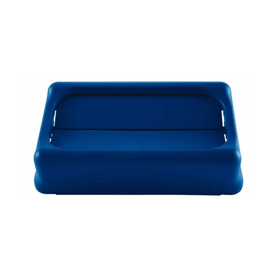 Schwingdeckel Slim Jim®, 294 x 127 x 523 mm, blau RUBBERMAID FG267360BLUE