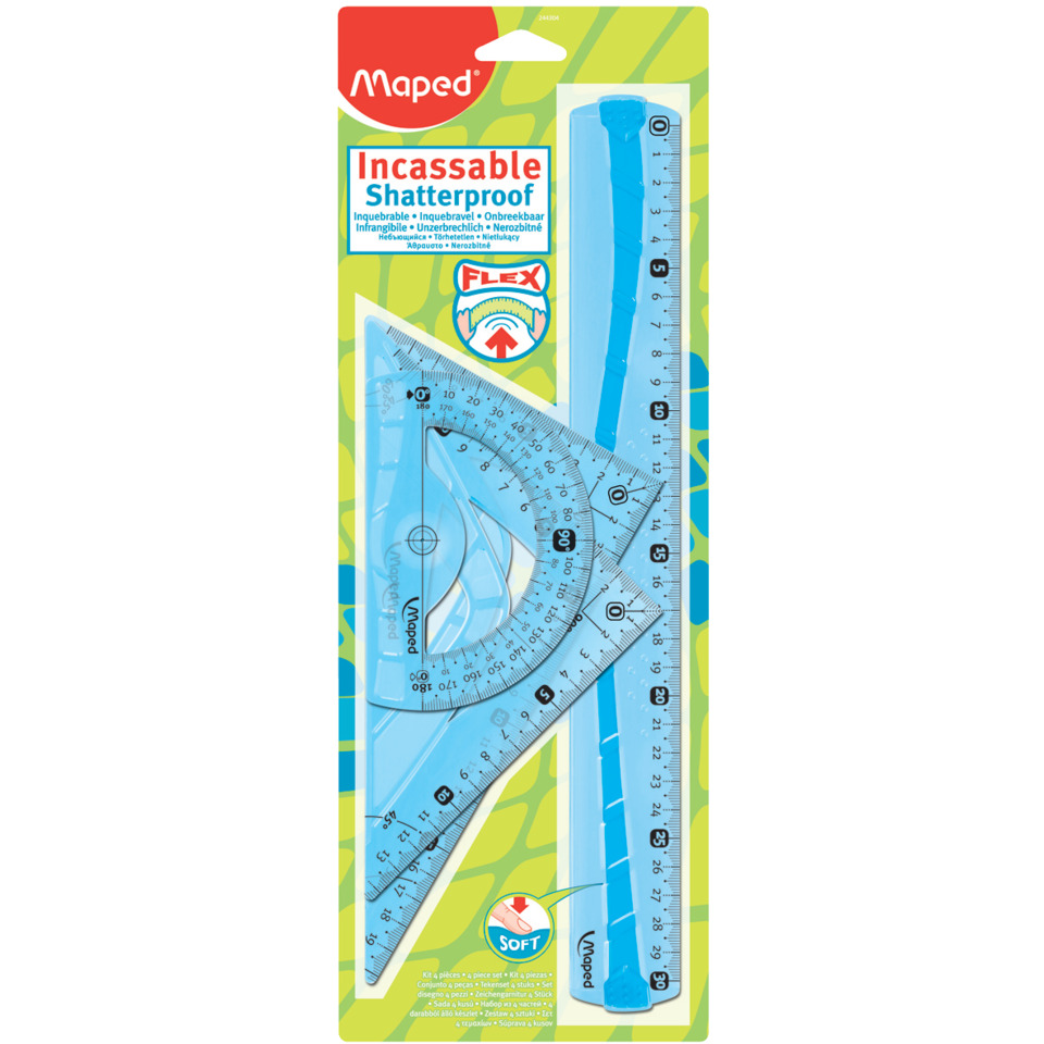 Zeichengarnitur Flex, 4 Stück MAPED M244304