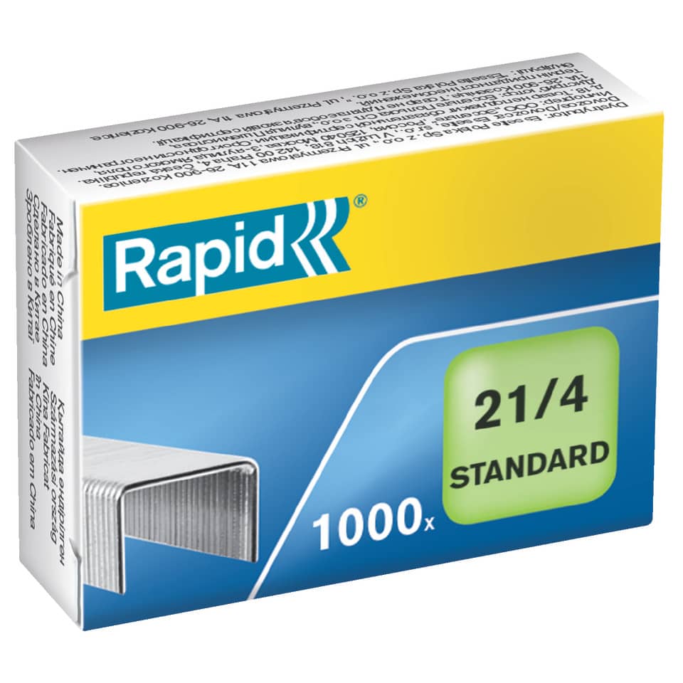 Klebeband, Markenkarton?, Metallclip, Standardgröße, 1000 Stück