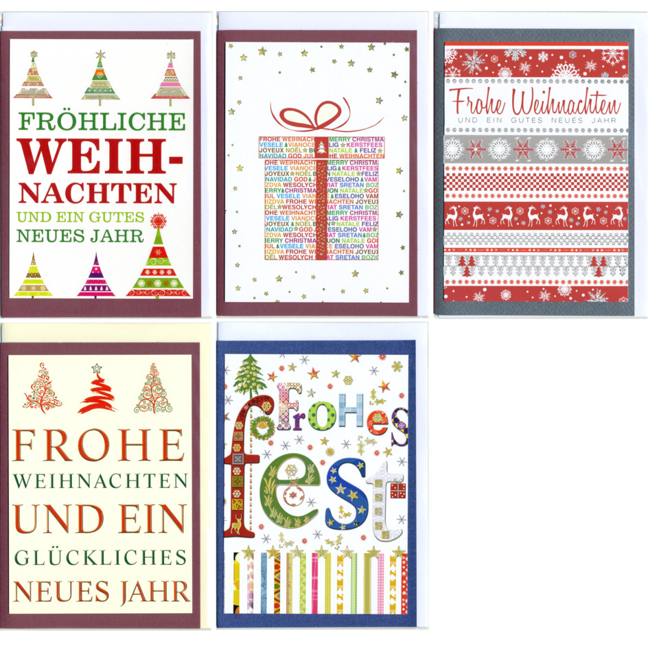 weihnachtskarte, karte, festliche grenze, bunte schrift, weihnachtsgruß