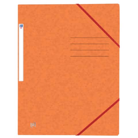 Eckspanner Top File+, A4, Karton, orange OXFORD 400116307