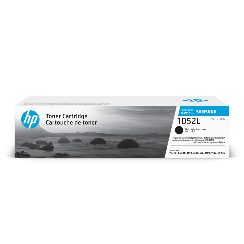 Toner, Kassette, HP, 1052L, Schwarz/Negro, Tonerpatrone, HP, Schwarz Tinte, 1052L, Ersetzt Samsung