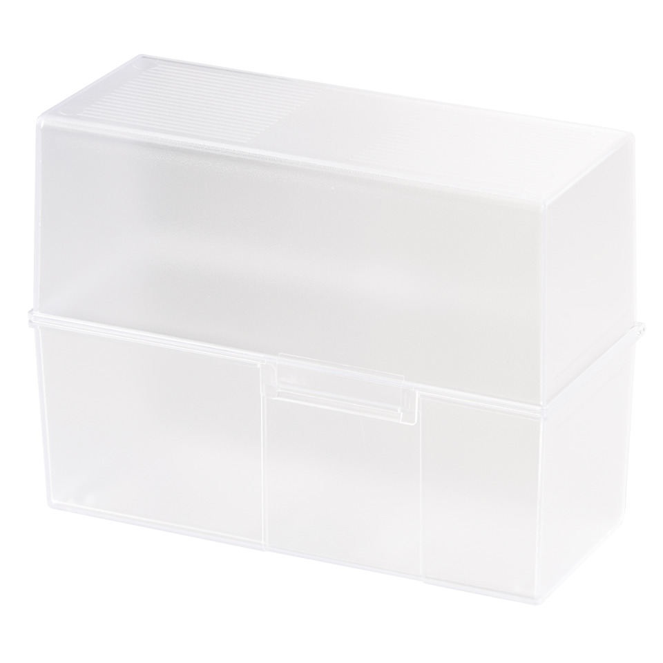 Aufbewahrungsbox, Klarbox, Haltbares Plastik, Schubladenbox, Transparente Box