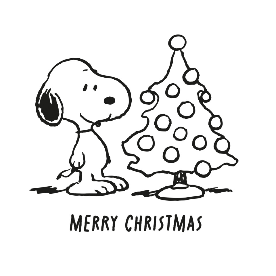 weihnachtskarte, hund, weihnachtsbaum, merry christmas, zeichung