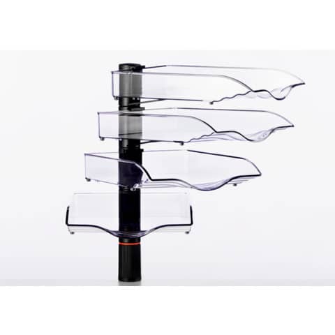 Briefkorb, 4er-Set, anthrazit NOVUS 720+4005+000