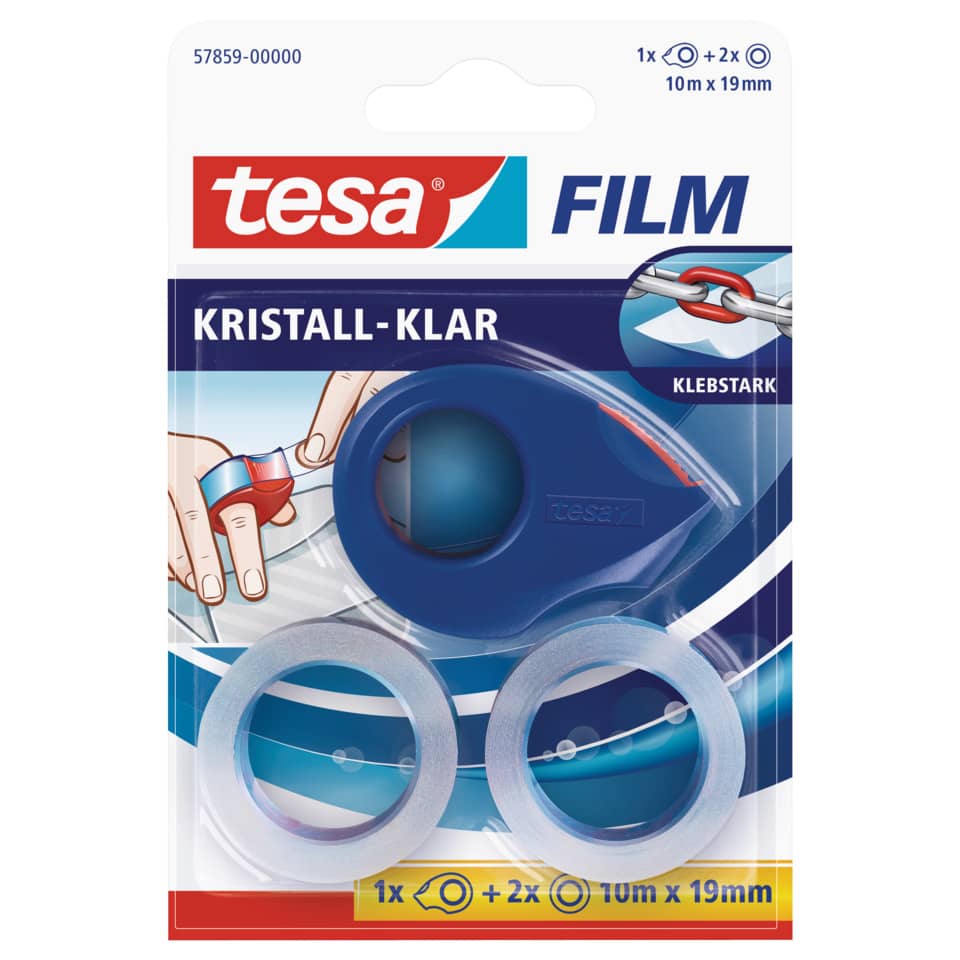 Film, Klebeband- oder Klebe-Set, Klarfilm, Klebestein, Kreisförmige Rollen