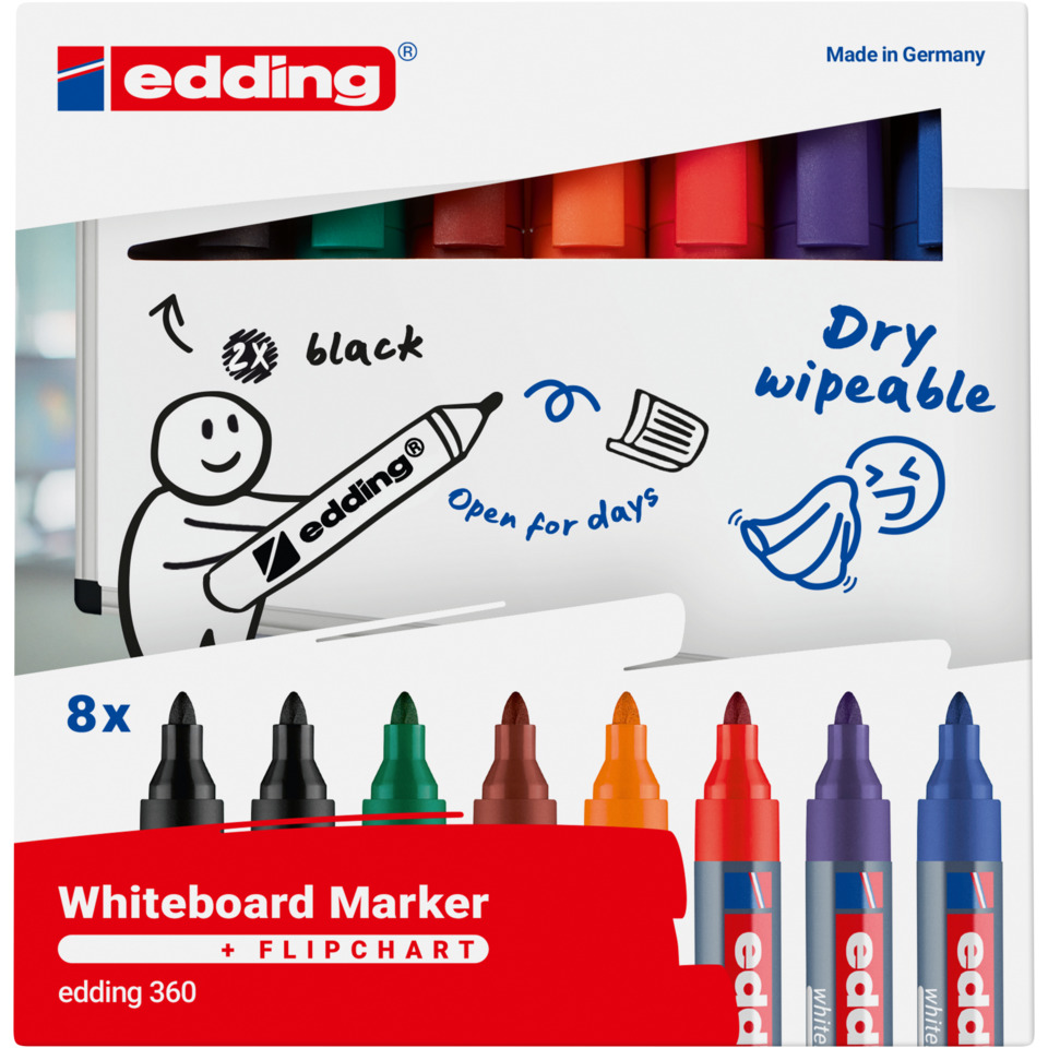 Marker, Whiteboard, Marker, Dry erase, Set 8