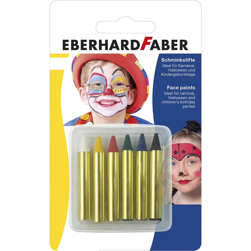 Gesichtsmalerei, Kreide/Stifte, Kinder-Makeup, Goldene Stifte, Karnevalsschminke