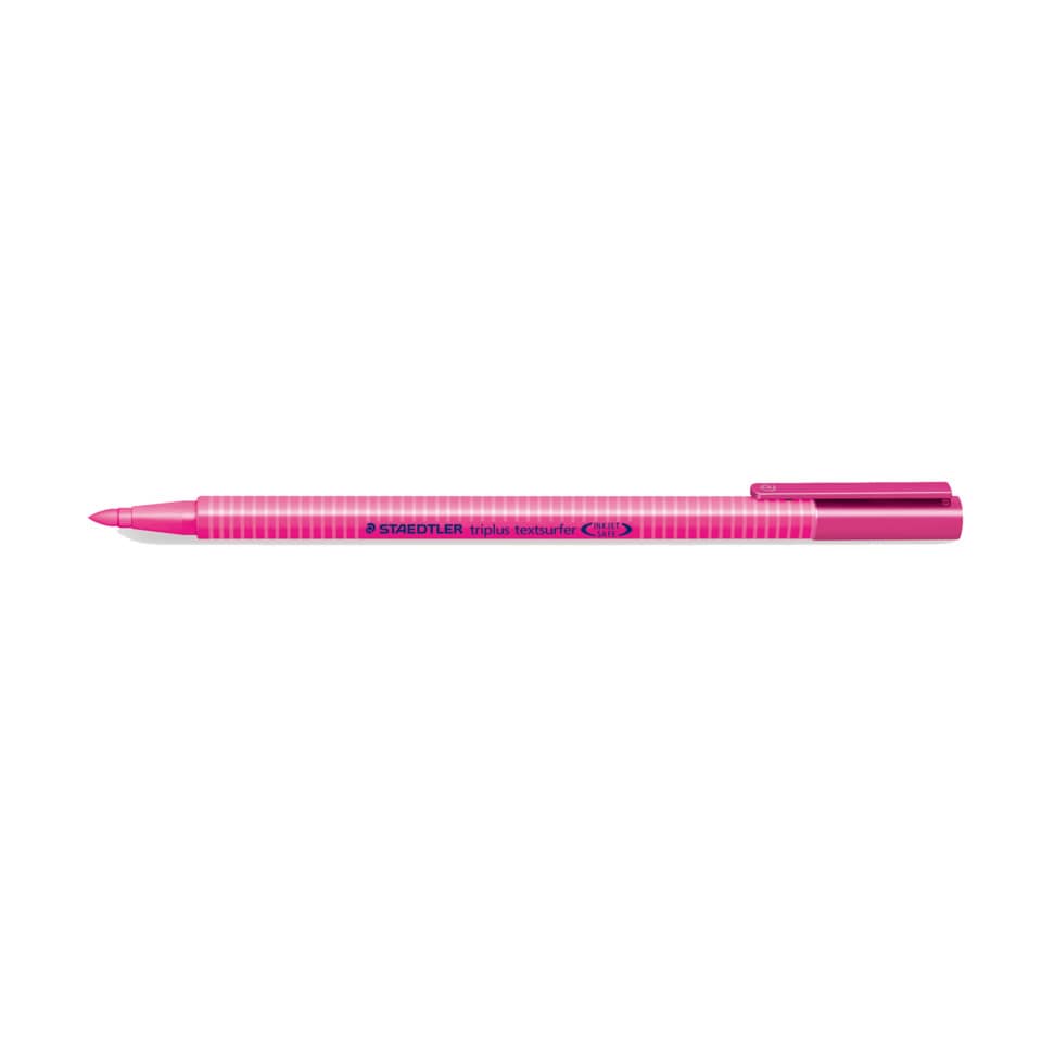 Kugelschreiber, Textmarker, pink, Gehäuse, Spitzfedern-Design