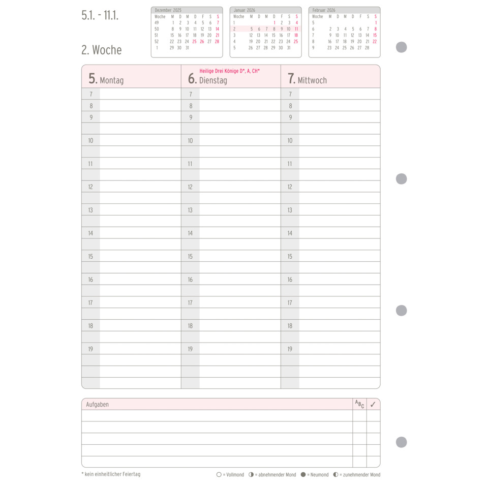 Seite, Text, Kalender, Seite, Text, Kalender