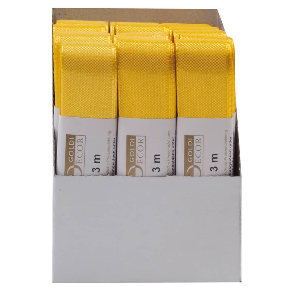 Taftband, 25mmx3m, grlb GOLDINA 1445025101503