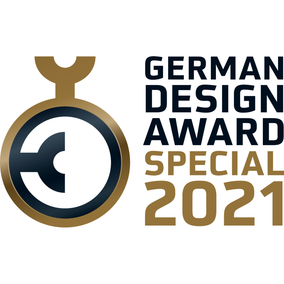 design award, logo, badge, gold, 2021