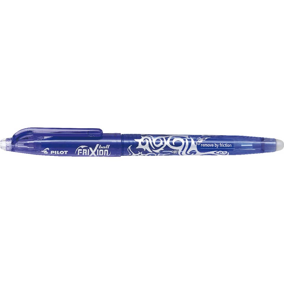 Kugelstift, Gelstift, Blau, Muster, Kappe