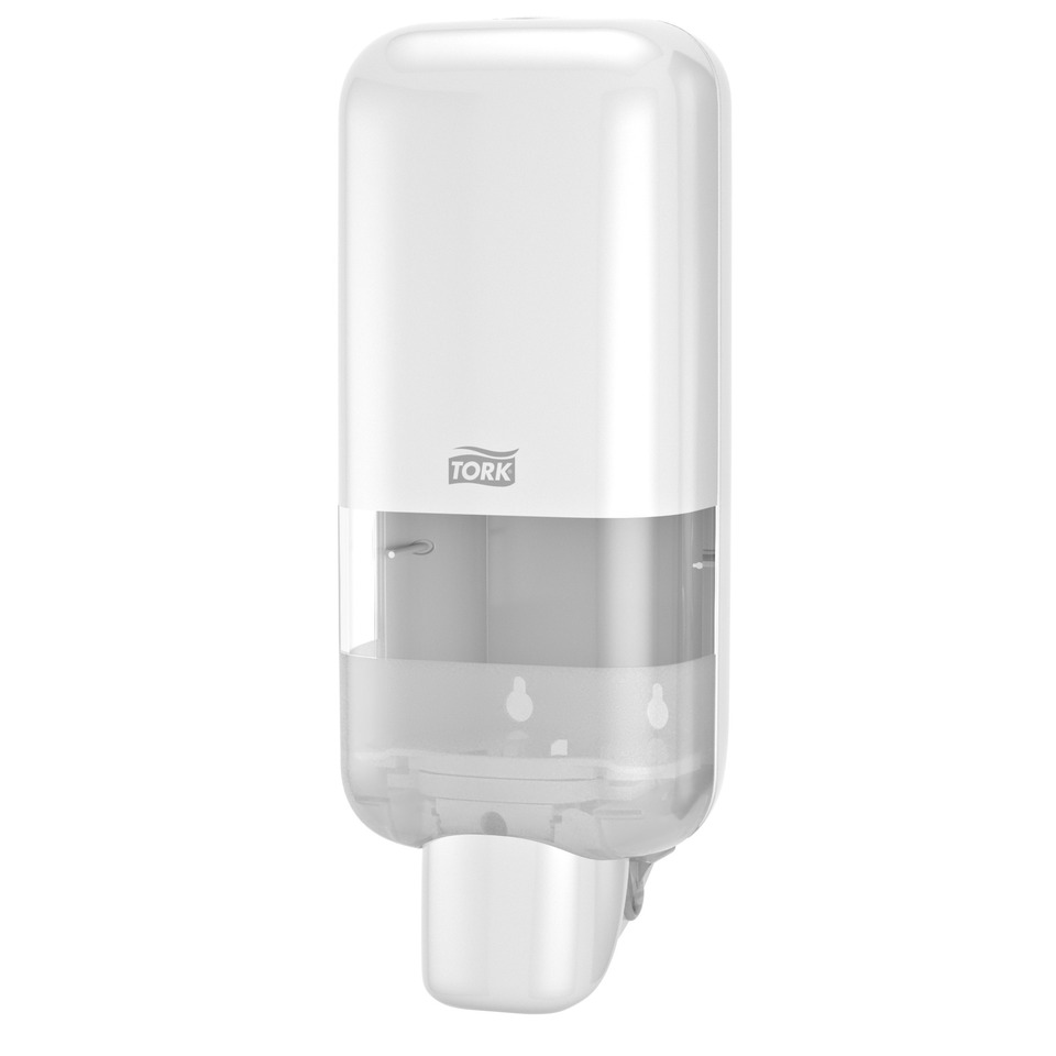 Seifenspender für Schaum- und Flüssigseife Sytem S4 NEU, 1L, weiß TORK 564500 Seifenspender für Schaum- und Flüssigseife Sytem S4 NEU, 1L, weiß TORK 564500