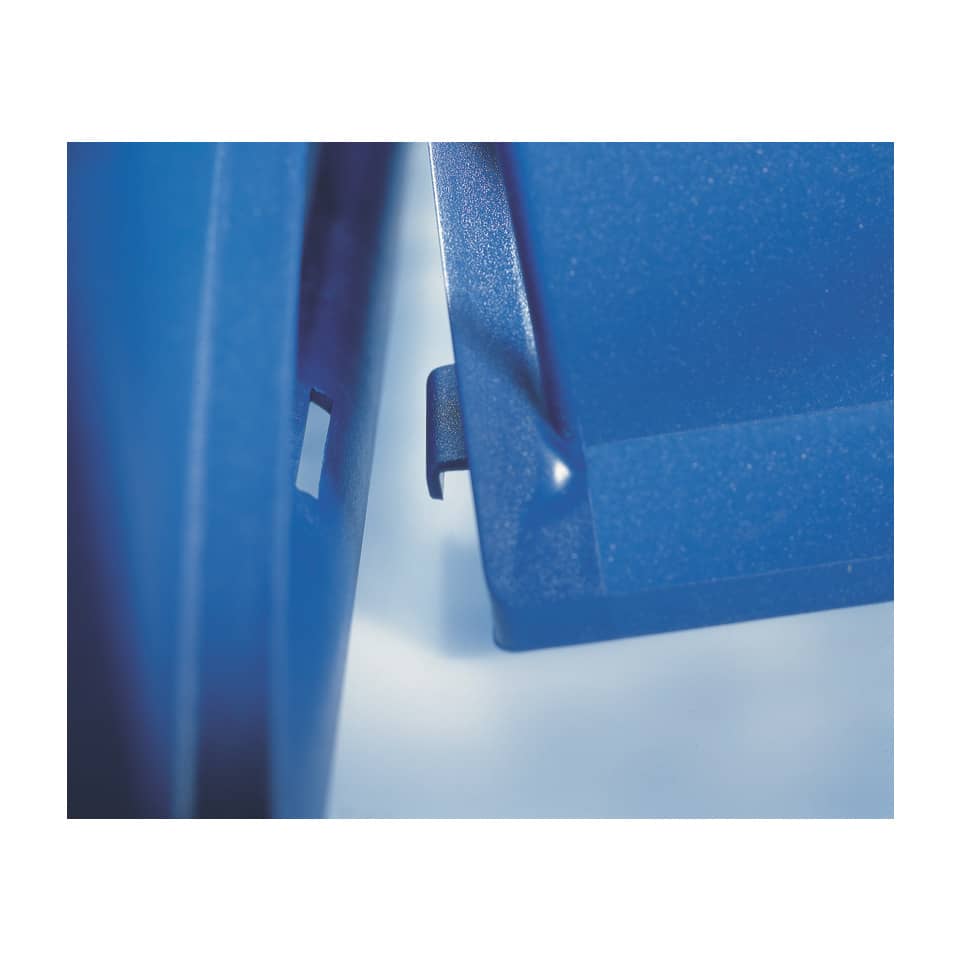 Stapler, Halterung, Metall, Blau, Kunststoff