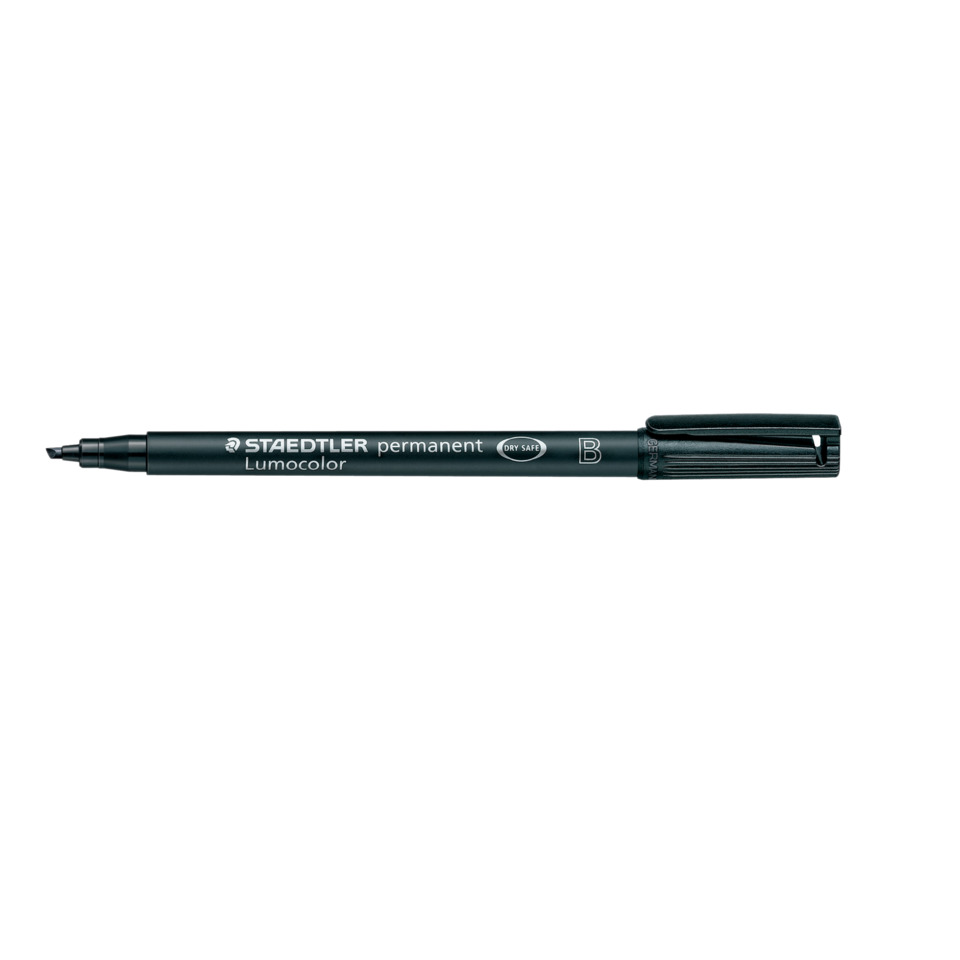 Permanentmarker, Lumocolor, Trockensicher, Feinerstrich, Schwarz