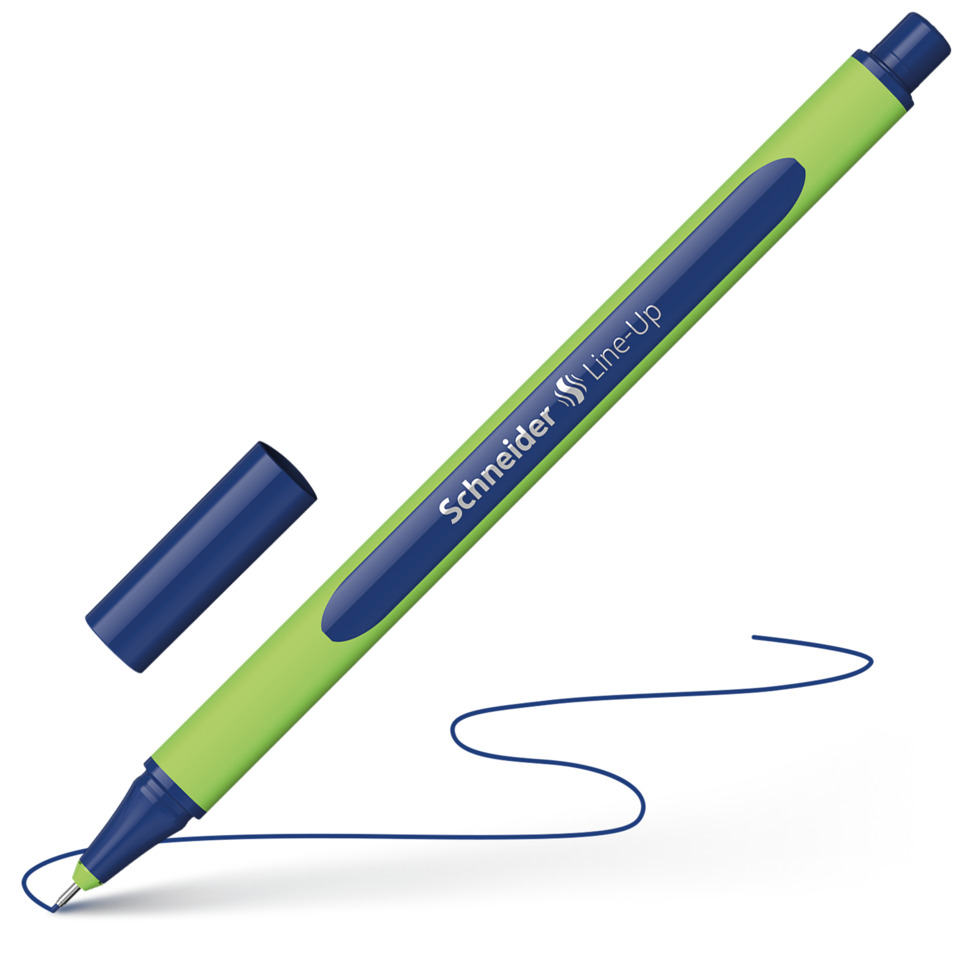 Kugelschreiber, Marker, Line-Up, Schneider, Stift mit Kappe