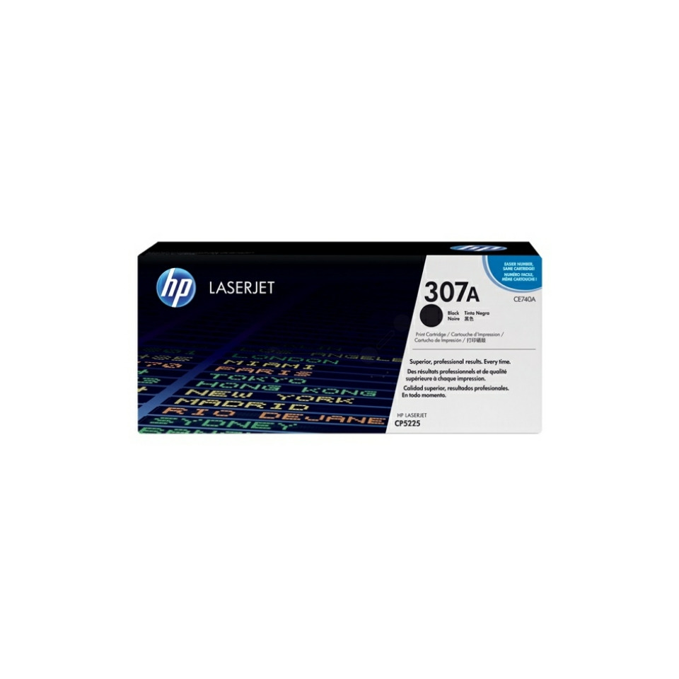 HP, LaserJet, Tintenpatrone, 307A, Schwarz