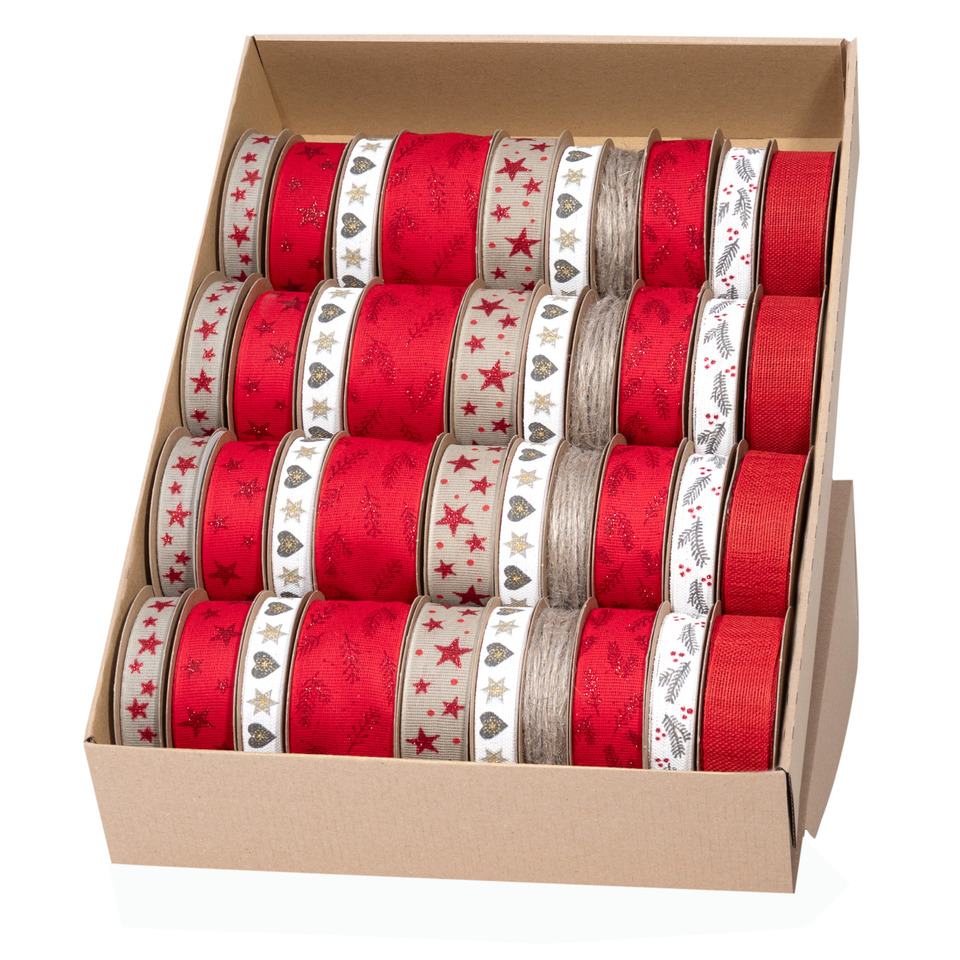 washi tape, Dekorband, Klebeband, roter Ribbon, Sternen Muster