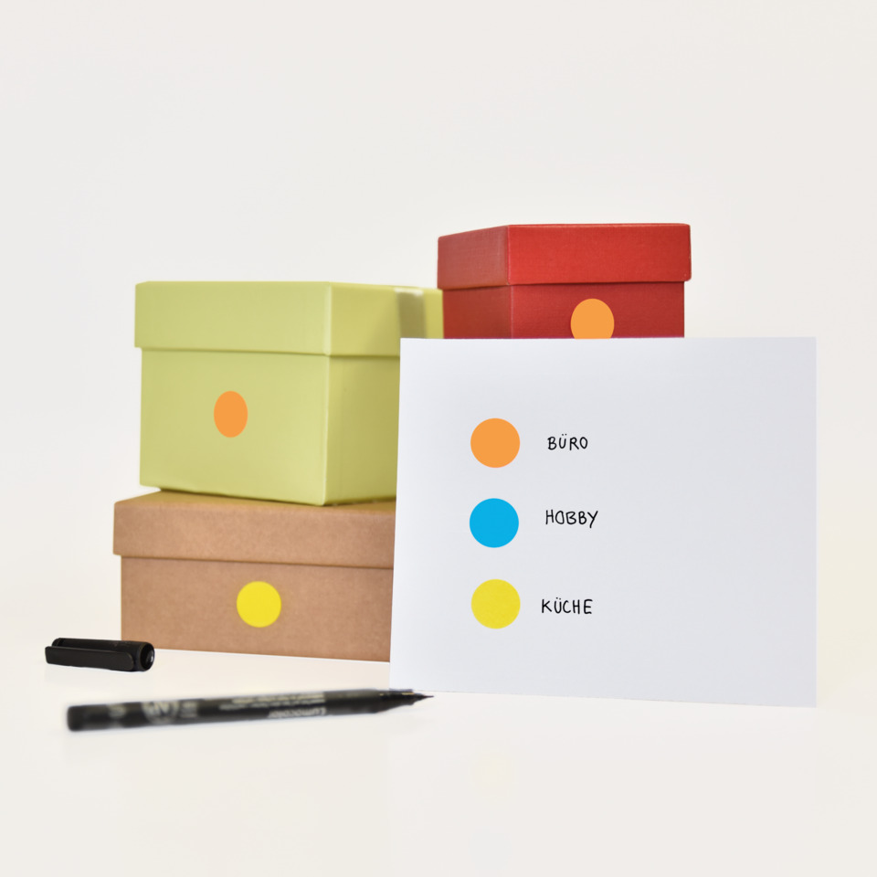 boxes, colorful, stationery, gift, poster, Kartonbox, Kleine Box, Bunte Boxen, Notizkarte, Stifte