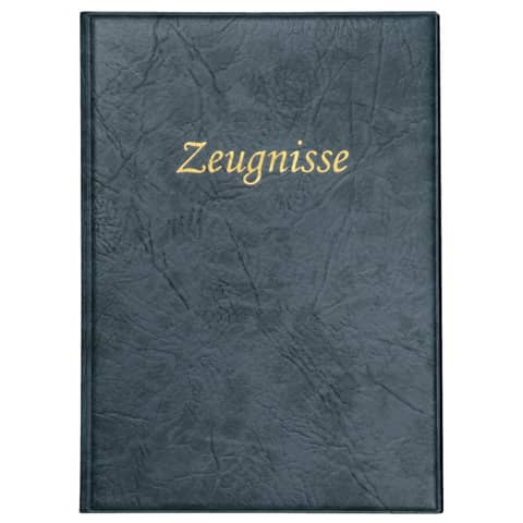 Zeugnismappe, A4, 10 Hüllen, blau VELOFLEX 4401 850