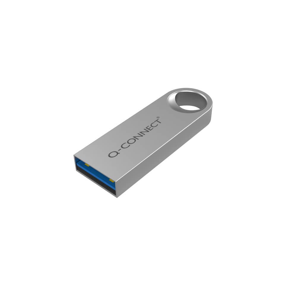 USB-Adapter, USB-A, Metall, Silber, Ring