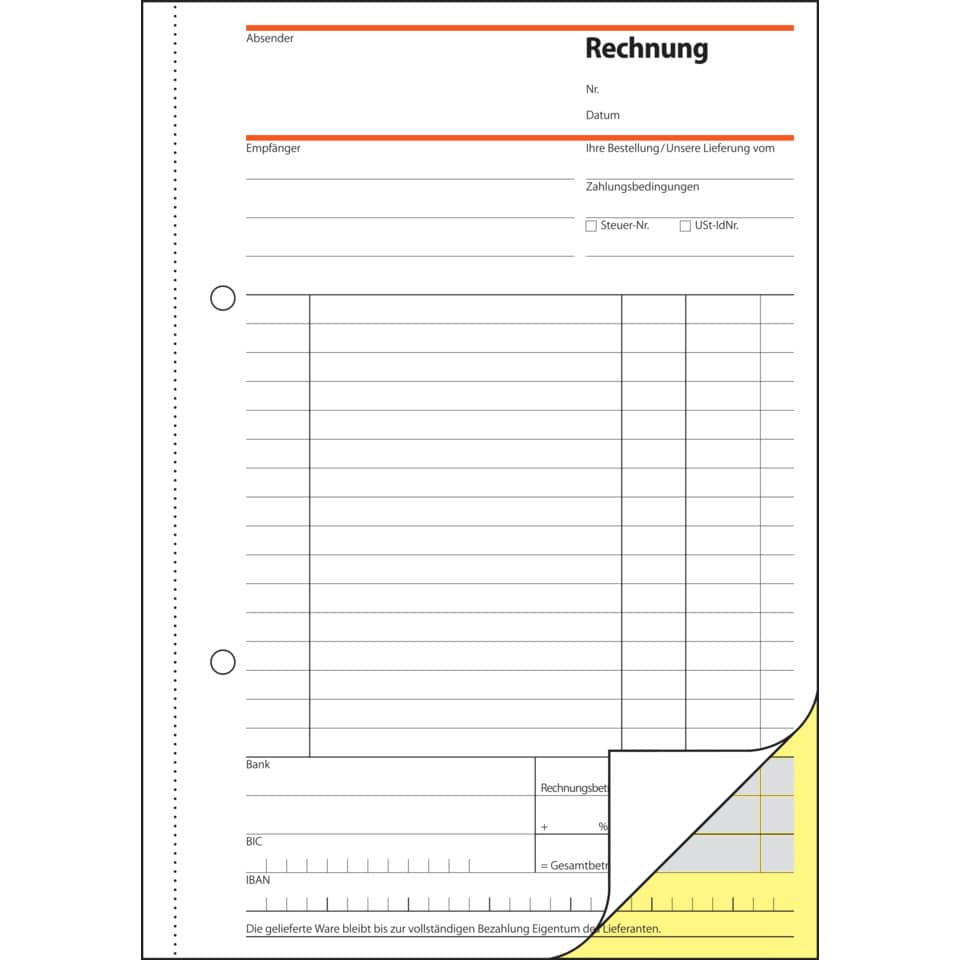 Rechnung, Formular, Kassenbeleg, Papierformular, Blattlayout