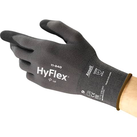 Mechanikschutzhandschuh HyFlex® 11-840, Gr.10, 12 Paar ANSELL 600013288-100