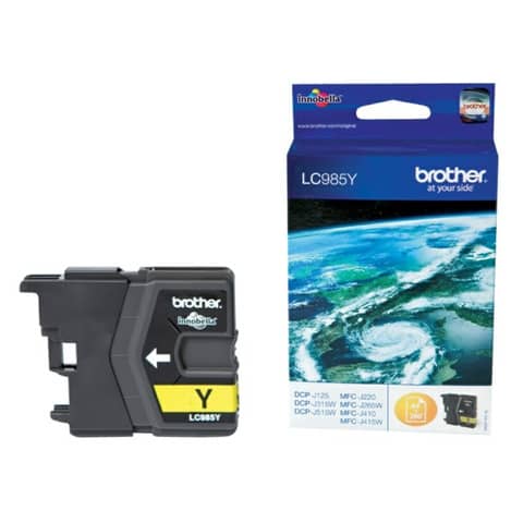 Inkjetpatrone, yellow BROTHER LC985Y