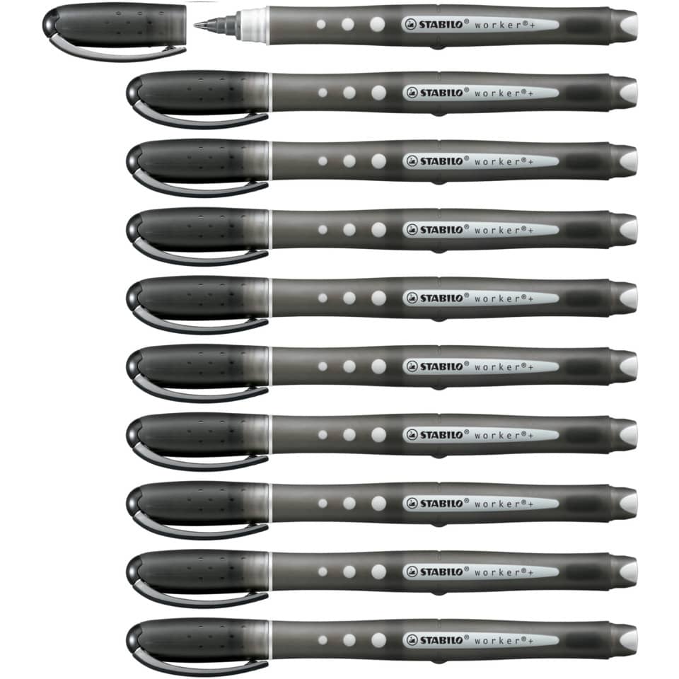 Tintenroller, Stabilo, Marker, Filzstift, drehbarer Stift