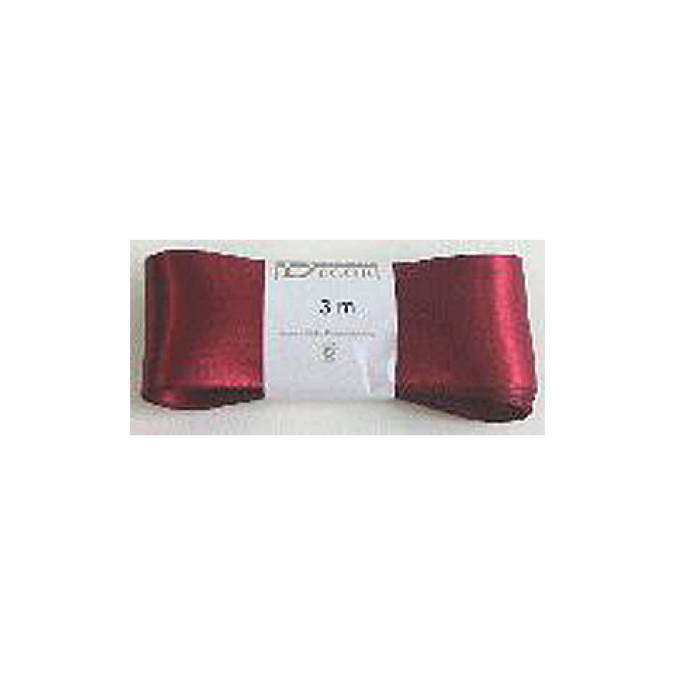Satinband, Schmuckband, Borte, Zierband, Roter Glanz