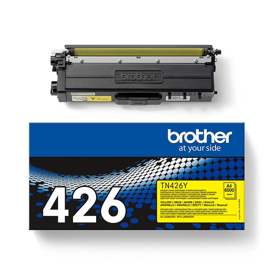 Tonerpatrone, A4-Toner, Gelber Toner, Brother TN-426Y, Druckerzubehör