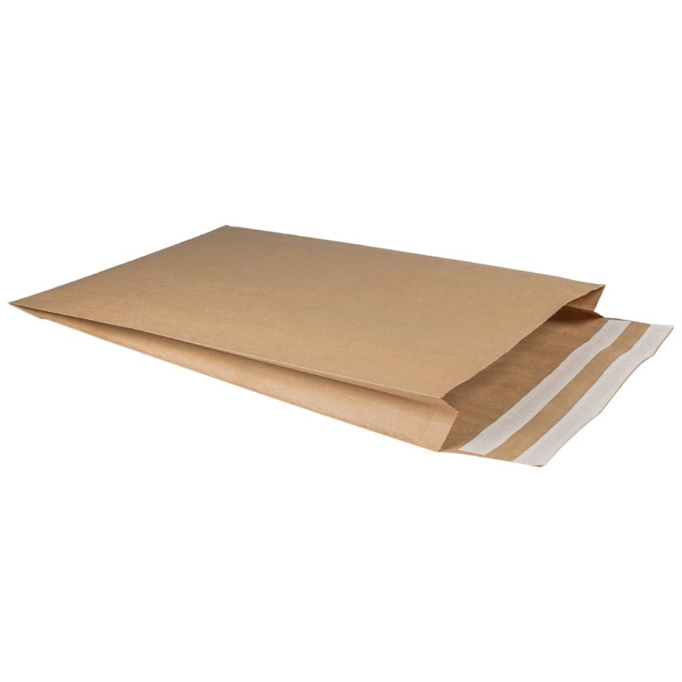Papiersack, Braun, Kraftpapier, Beutel, Versandtasche