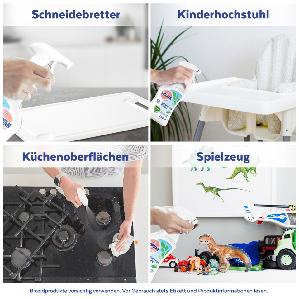 Reiniger, Spray, Küche, Kinderhochstuhl, Spielzeugpflege