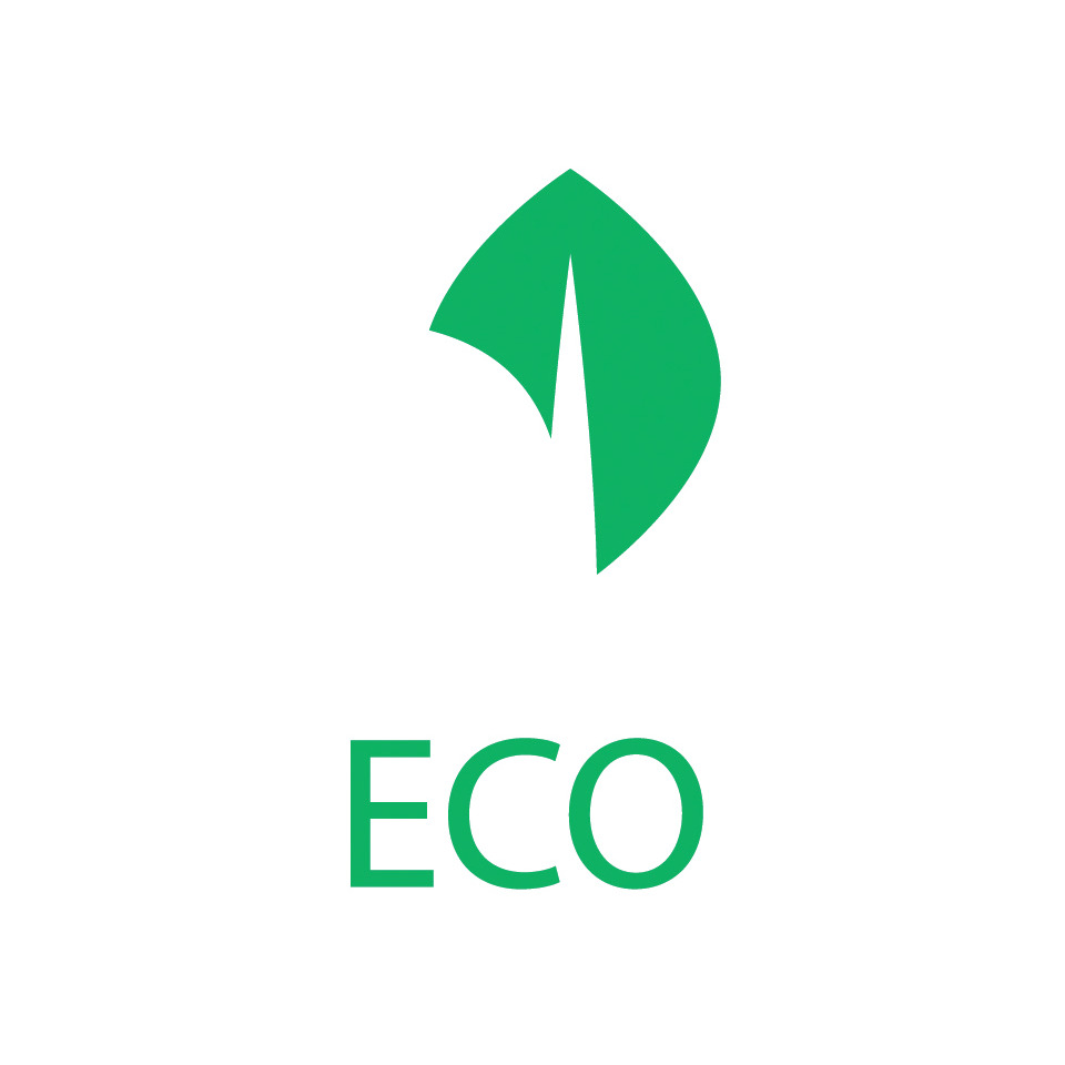 eco, blatt, grün, logo, symbol