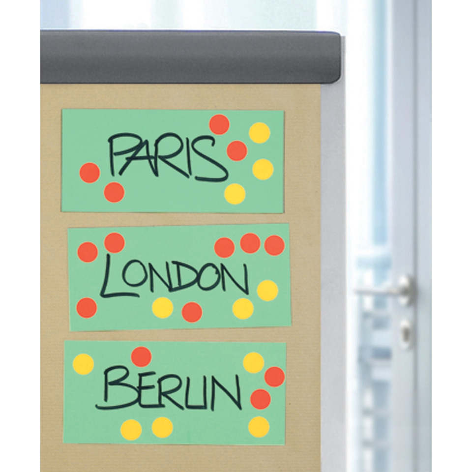 Karton, Aufkleber, Stadtnamen, Berlin, Paris, London, Deko, Wanddeko