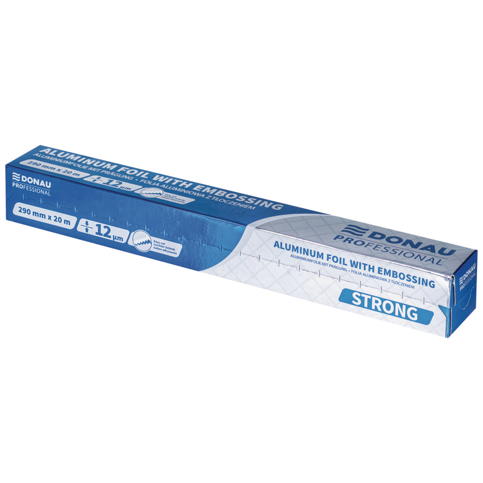 Aluminiumfolie, Alufolie, Prägemuster, Strong, 290 mm x 20 m