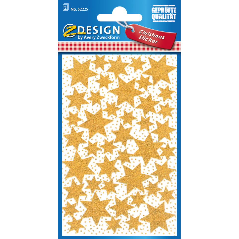 Sterne, Glitzer, Sticker, Gold, Weihnachten