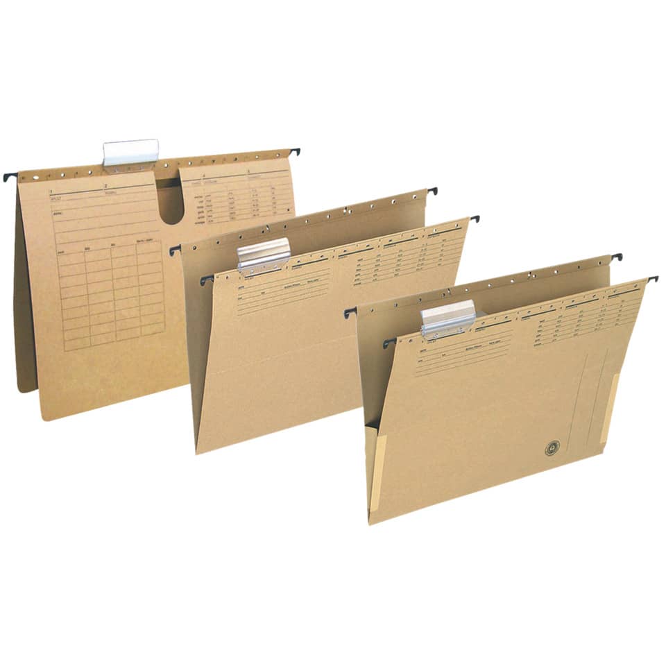 Ordner, Hängeordner, Klarsichtfiling, A4-Ordner, Kartonordner
