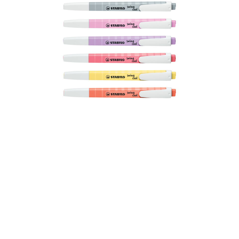 Korrekturmarker, Haftmarker, Pastellfarben, Swing Cool, Stabilo Spielzeug