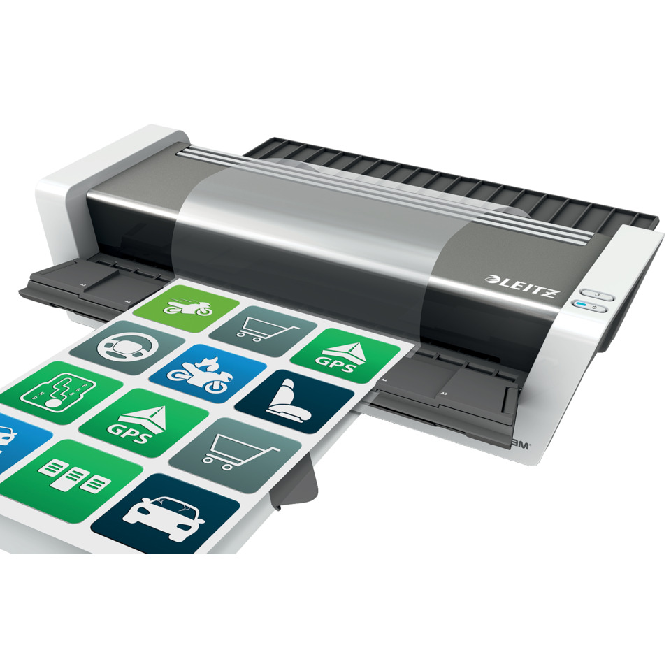 Drucker, Etikettendrucker, Thermo-Druck, Oberfläche Metall, Leitz, Etikettendrucker, Thermodrucker, Kassensystem, GPS Icons, Etikettensymbole