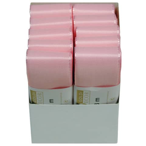 Taftband, 40mmx3m, rosa GOLDINA 1445040211003