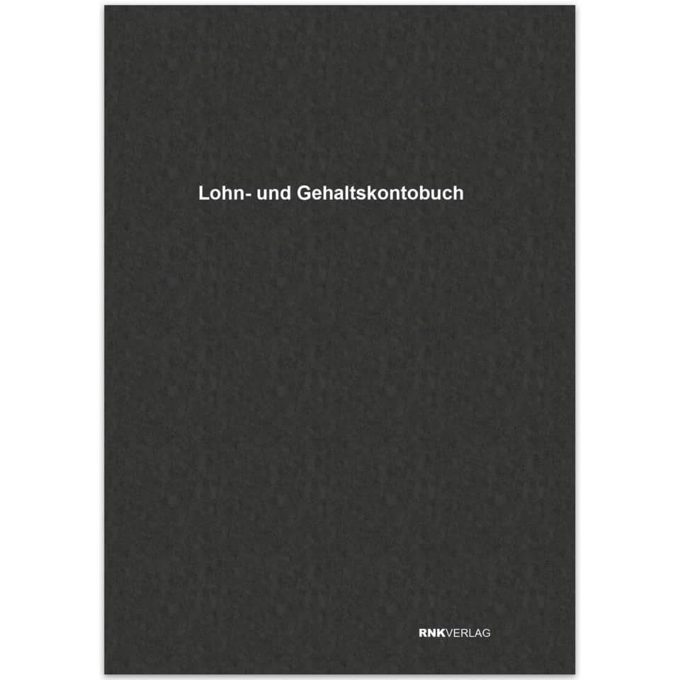 Lohn- und Gehaltskonto, Konto, Buch, Brieftaschenformat, Unterlagen